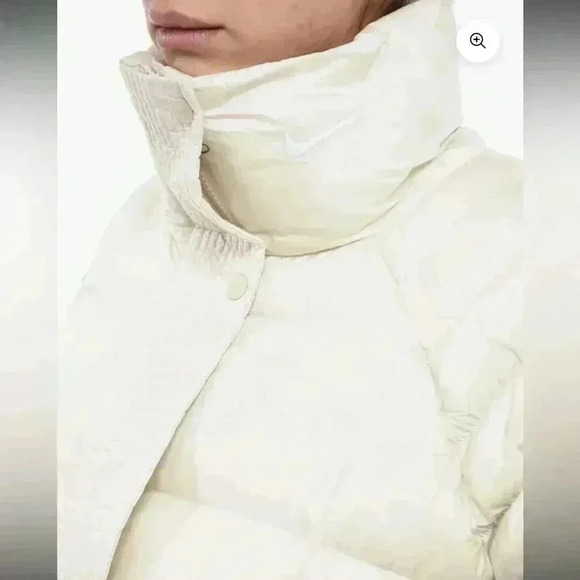 NWT Nike M Sportswear Swoosh Puffer Primaloft Therma Fit Jacket FB7670 104 White - Picture 3 of 16